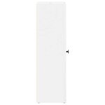 vidaXL Meuble de salle de bain avec porte-rouleau blanc 20 5x22x72 cm