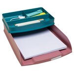 Corbeilles À Courrier Combo Styli Skandi - Vieux Rose - X 6 - Exacompta