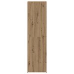 vidaXL Haut Armoire chêne artisanal 50 x 42 5 x 185 cm