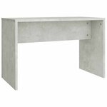 vidaXL Ensemble de coiffeuse Gris béton 74 5x40x141 cm