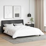 vidaXL Couettes & Duvets Blanc 240 x 200 cm Microfibre