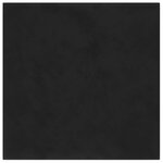 vidaXL Tête de lit murale 12 Pièces Noir Velours