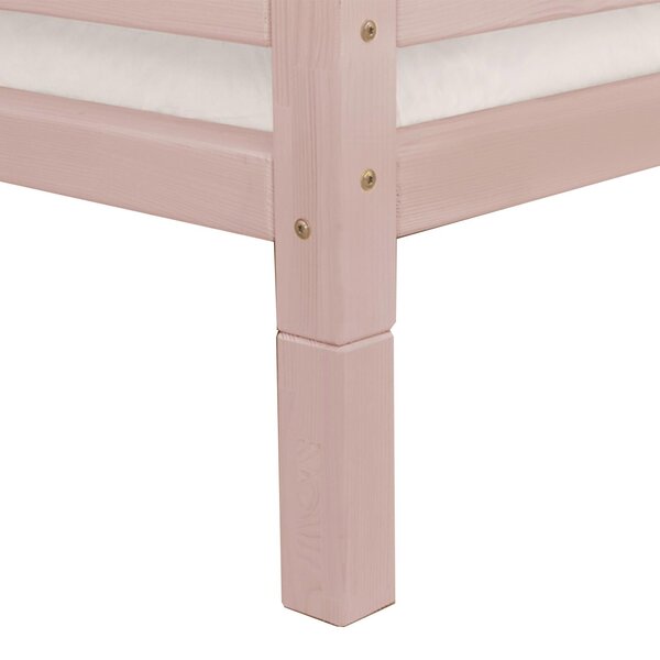 6 pieds de lit 20 cm FOOT rose pastel