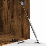 vidaXL Table basse Chêne fumé 90 x 50 x 37 cm Bois d'ingénierie