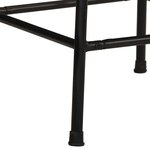 vidaXL Tabourets de bar lot de 4 46x35 5x70cm bois massif récupération