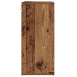 vidaXL Cabinet à chaussures Bois ancien 103x30x51 cm Bois d'ingénierie