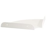 vidaXL Étagère flottante avec étagère 2 Pièces Blanc 18 x 18 x 2 cm