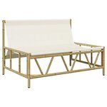 vidaXL Banc de jardin Gris clair 110 x 75 x 71 cm Acier