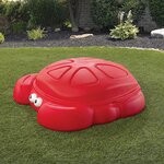 Bac à sable en forme de crabe rouge
