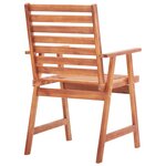 vidaXL Chaises à manger d'extérieur lot de 6 Acacia massif