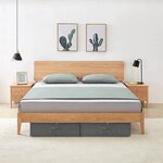 vidaXL Boîtes de rangement 2 Pièces Tissu 70x40x18 cm Anthracite