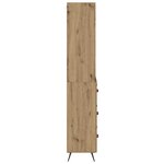 vidaXL Haut Armoire avec tiroir Chêne artisanal 69 5 x 34 x 180 cm