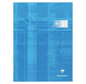 Cahier piqué déficients visuels 24x32 96p Séyès agrandi couleurs assorties CLAIREFONTAINE