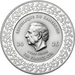 Monnaie NATIVITY 5 Oz Laiton 500 Francs Cameroon 2026 (PRÉCOMMANDE)