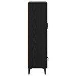 vidaXL Haut Armoire avec tiroir Chêne noir 70 x 31 x 115 cm