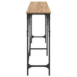 vidaXL Table console Chêne artisanal 180 x 30 x 75 cm