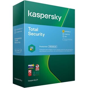 KASPERSKY Total Security 2020, 5 postes, 2 ans