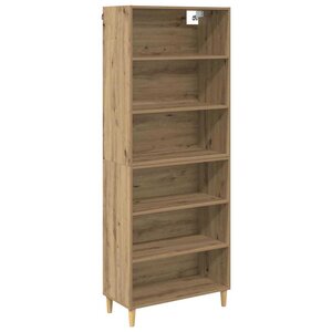 vidaXL Haut Armoire Chêne artisanal 69 5 x 32 5 x 180 cm