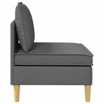 vidaXL Sofa avec rangement Tissu