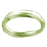 Fil aluminium  très malléable  2mm ø  vert clair  2m