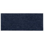 vidaXL Tapis d'escalier autocollants 30 pièces 60 x 25 cm Bleu marine Rectangulaire