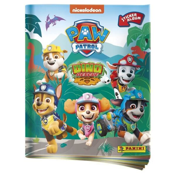 LA PAT'PATROUILLE Dino Rescue - Album pour stickers - PANINI Carte a collectionner