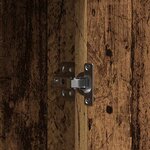 vidaXL Table de Toilette Marron 102 x 33 x 135 cm Bois d'ingénierie