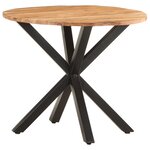 Vidaxl table d'appoint 68x68x56 cm bois d'acacia massif