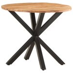 vidaXL Table d'appoint 68x68x56 cm Bois d'acacia massif