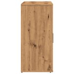 vidaXL Buffet chêne artisanal 80x33x70 cm bois d'ingénierie