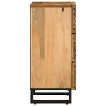 vidaXL Buffet 40x34x75 cm bois de manguier massif brut