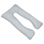 vidaXL Coussin de grossesse 90 x 145 cm Gris
