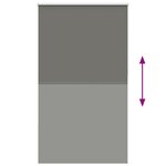 vidaXL Store enrouleur occultant largeur du tissu 116 6 cm polyester