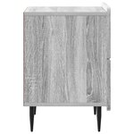 vidaXL Cabinet de chevet avec tiroir Sonoma gris 43 x 34 5 x 49 5 cm