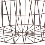 Vidaxl tables basses 4 pièces cuivre