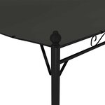 vidaXL Auvent de parasol 3 x 2 4 m Anthracite