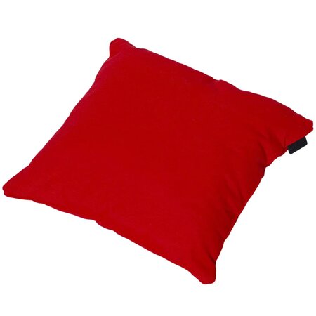 Madison coussin décoratif panama 45x45 cm rouge