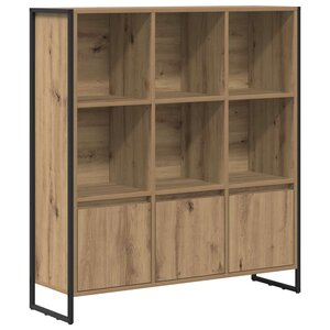 vidaXL Bibliothèque 2 Pièces Chêne artisan 99 5 x 30 x 108 cm