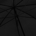 vidaXL Parapluie Noir 130 cm