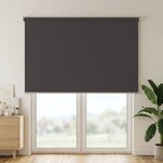 vidaXL Store roulant extérieur protection UV Anthracite Polyester
