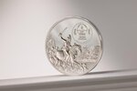 Pièce de monnaie en Argent 1000 Togrog g 62.2 (2 oz) Millésime 2025 Enemies in History CAESAR VS BRUTUS