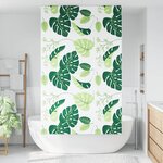 vidaXL Store enrouleur de douche 120x240 cm largeur du tissu 116 cm