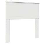 vidaXL Tête de lit Blanc Brillant 90 cm Bois d'ingénierie