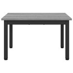 vidaXL Table basse Gris Sonoma 60 x 50 x 36 cm Bois d'ingénierie