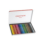 Crayons de couleur swisscolor  étui métal de 30 caran d'ache