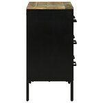 vidaXL buffet 70x35x70 cm en bois massif de mangue