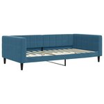 vidaXL Lit de repos bleu 100x200 cm velours
