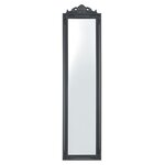 Miroir sur pied inclinable 160 x 40 cm gris foncé 03_0007963