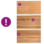 vidaXL Table à manger avec bord naturel 180x100x74cm bois massif chêne