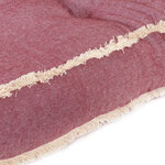 vidaXL Ensemble de coussins de canapé palette 3 Pièces Rouge bordeaux